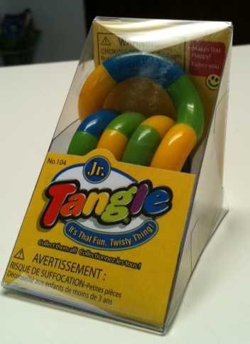 Tangle Jr. Original Fidget Toy, Set of 3 by Tangle Jr.