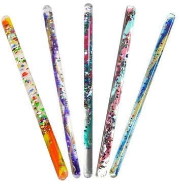 Star Magic Exclusive 11 Inch Spiral Glitter Wand Hand Fidget Wonder Tube (2-Pack)