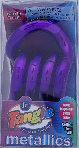 Jr. Tangle - Twist + Turn It! - Novelty Toys - Metallic PURPLE [Toy]